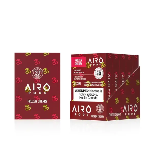 AIRO PODS BOLD 50 – STLTH compatible – Frozen Cherry