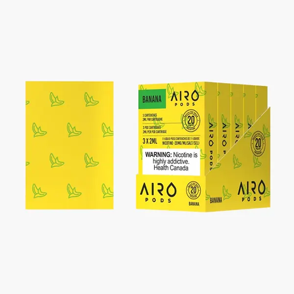 AIRO PODS BOLD 50 – STLTH compatible – Banana