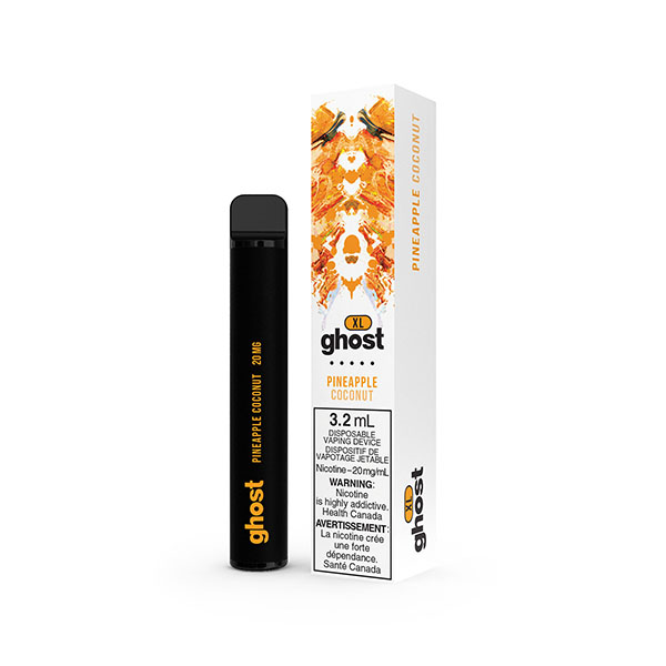 GHOST XL DISPOSABLE VAPE – Puffs 800 Pineapple Coconut