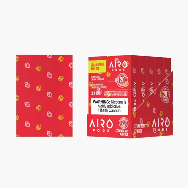 AIRO PODS BOLD 50 – STLTH compatible – Strawberry Kiwi Ice