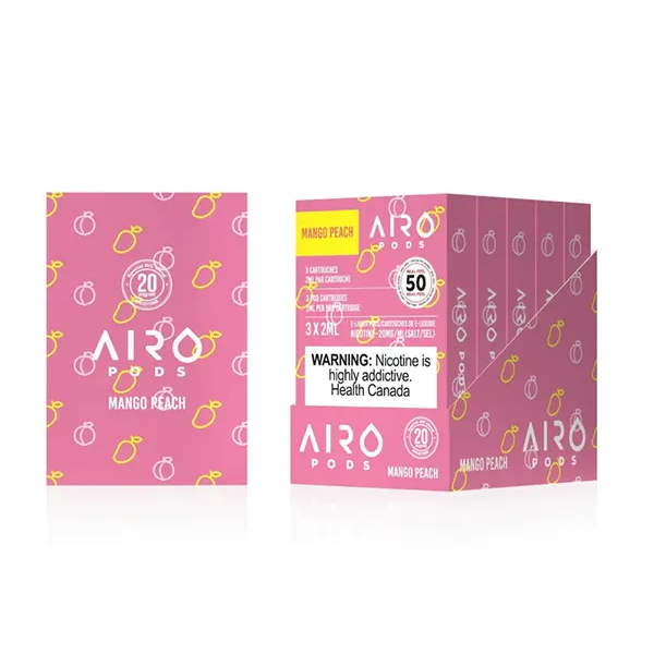 AIRO PODS BOLD 50 – STLTH compatible – Mango Peach