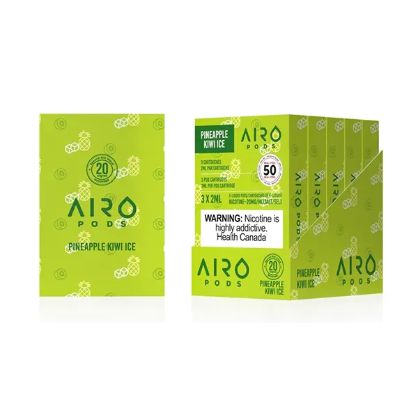 AIRO PODS BOLD 50 – STLTH compatible – Pineapple Kiwi Ice
