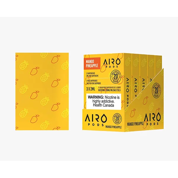 AIRO PODS BOLD 50 – STLTH compatible – Mango Pineapple