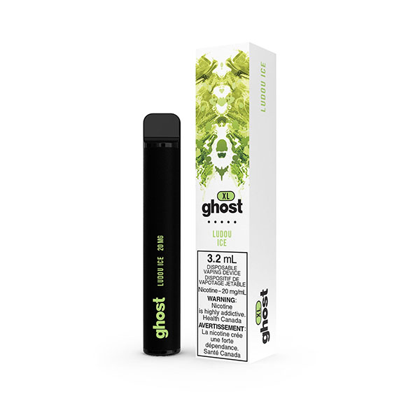 GHOST XL DISPOSABLE VAPE – Puffs 800 Ludou Ice